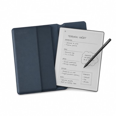 REMARKABLE Digitalna bilježnica Paper Pure, 10.3", 2 GB, 64 GB, Marker Plus olovka, Sleeve Folio futrola, plava